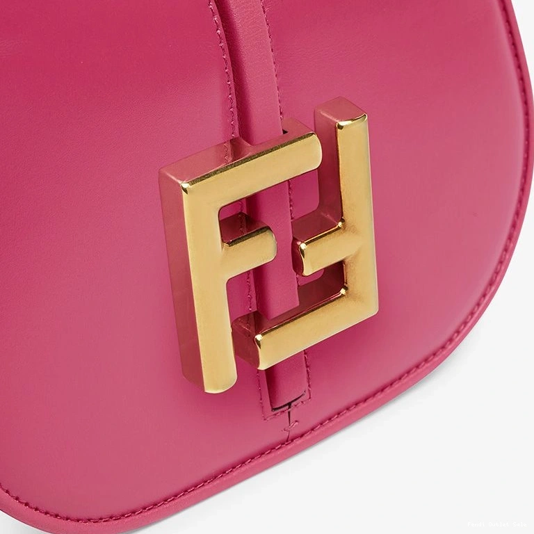 Cheap In Bag Rose Calf Fendi Leather C'mon Mini 0816